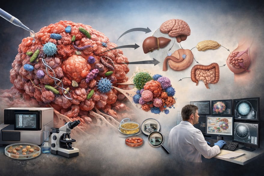 microbiota tumorala, microbiota intestinala, microbi, tumori, cancer